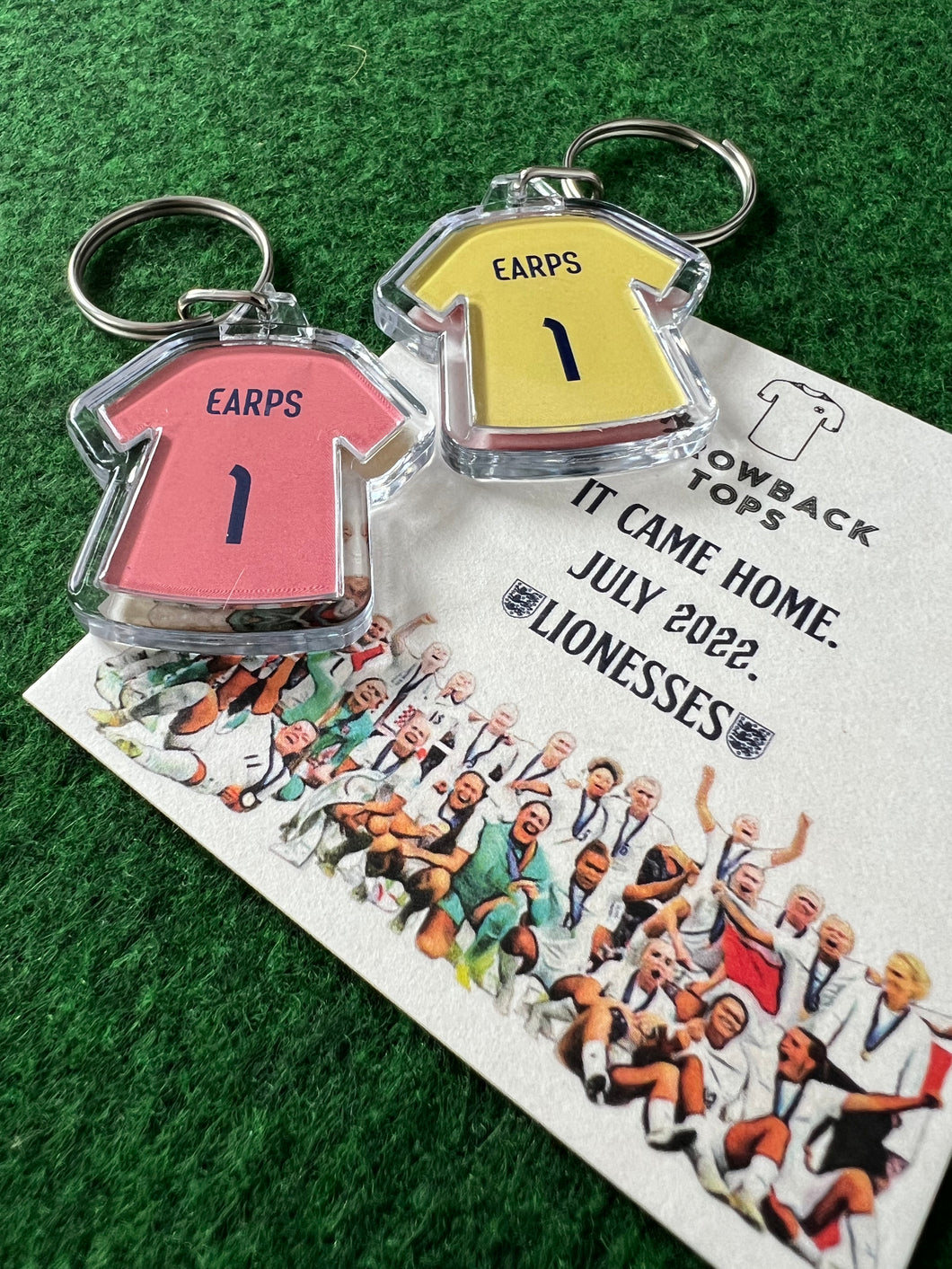 England World Cup 2023 Lionesses Keyrings