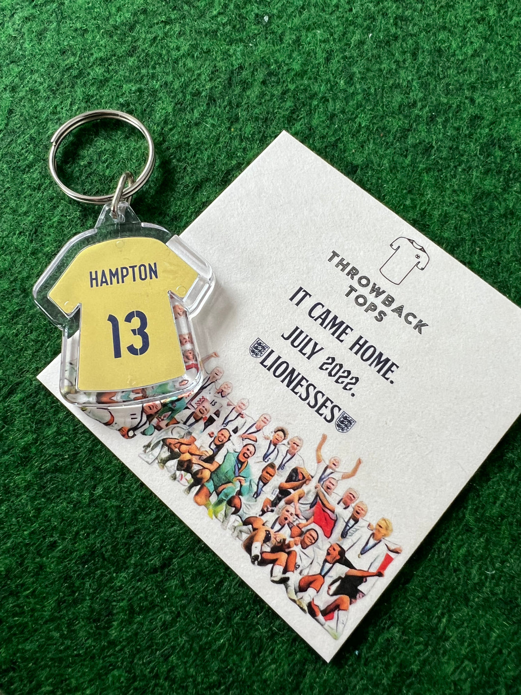 England World Cup 2023 Lionesses Keyrings