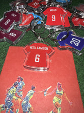 Load image into Gallery viewer, Women&#39;s Legends Player Keyrings
